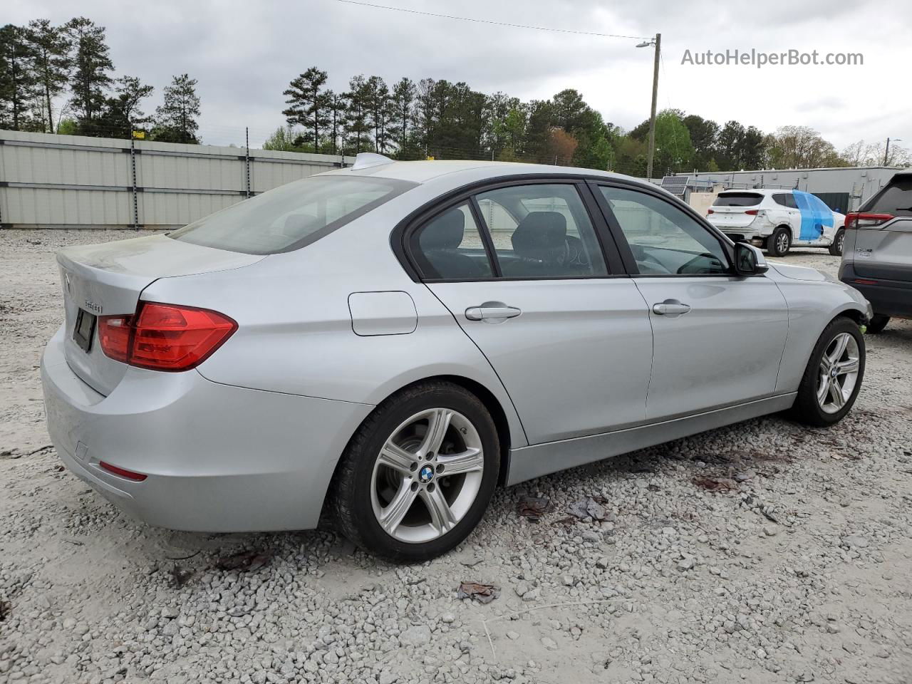 2014 Bmw 328 I Серебряный vin: WBA3A5C5XEJ464488