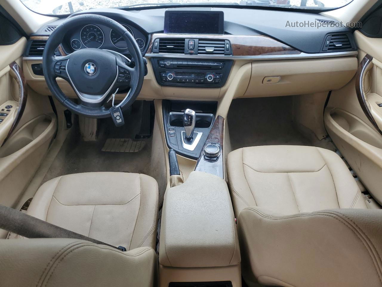 2014 Bmw 328 I Белый vin: WBA3A5C5XEP600938