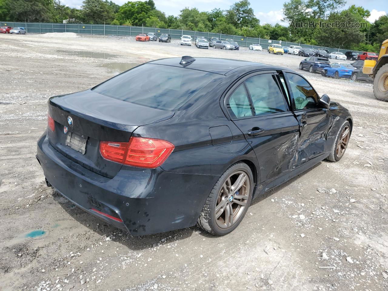 2015 Bmw 328 I Black vin: WBA3A5C5XFF606259