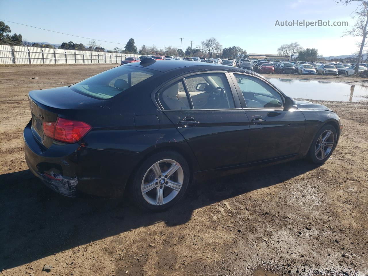 2012 Bmw 328 I Черный vin: WBA3A5G50CNP17740