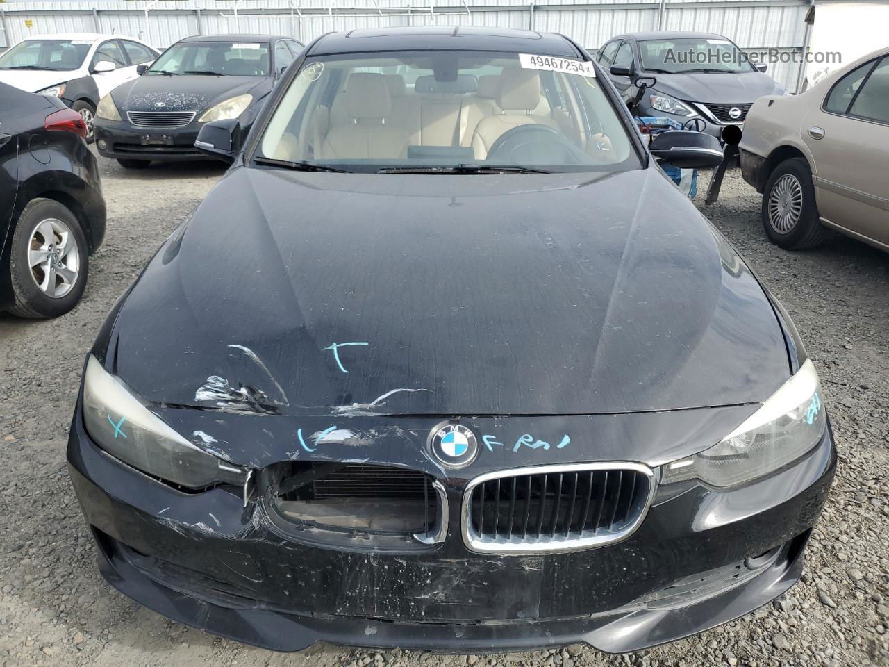 2012 Bmw 328 I Black vin: WBA3A5G50CNP17740