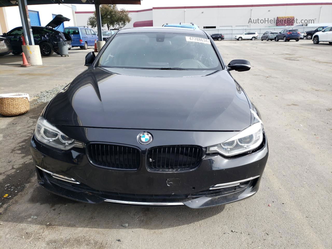 2015 Bmw 328 I Black vin: WBA3A5G50FNS84683