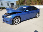 2015 Bmw 328 I Blue vin: WBA3A5G50FNS86093