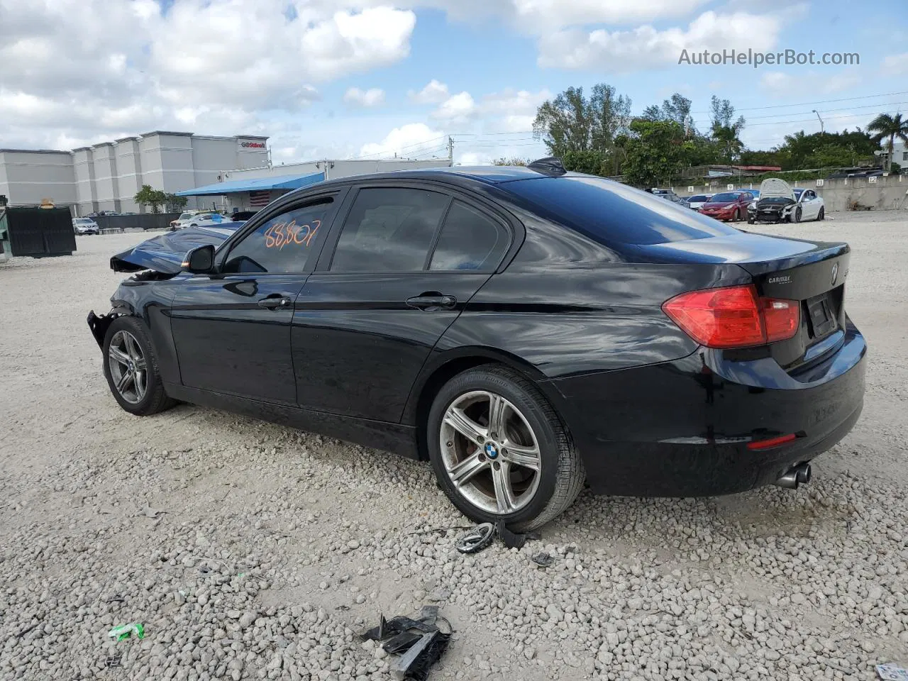 2015 Bmw 328 I Black vin: WBA3A5G50FNS90094