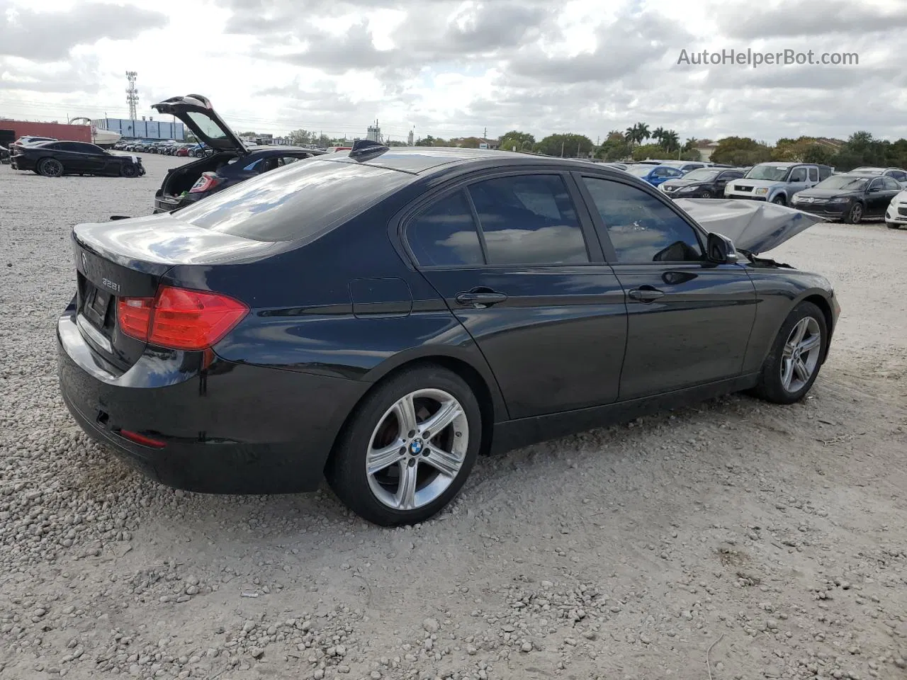 2015 Bmw 328 I Black vin: WBA3A5G50FNS90094