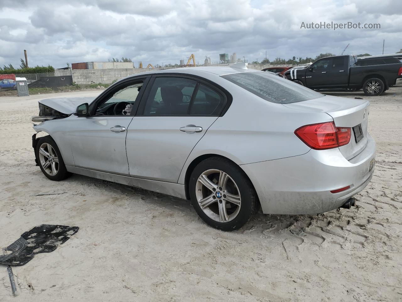 2014 Bmw 328 I Silver vin: WBA3A5G51ENP29186