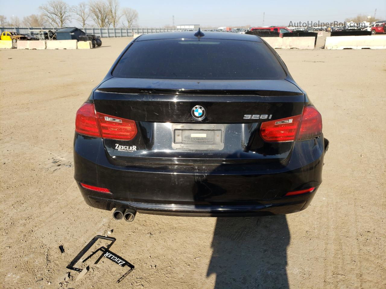 2014 Bmw 328 I Black vin: WBA3A5G51ENP31228