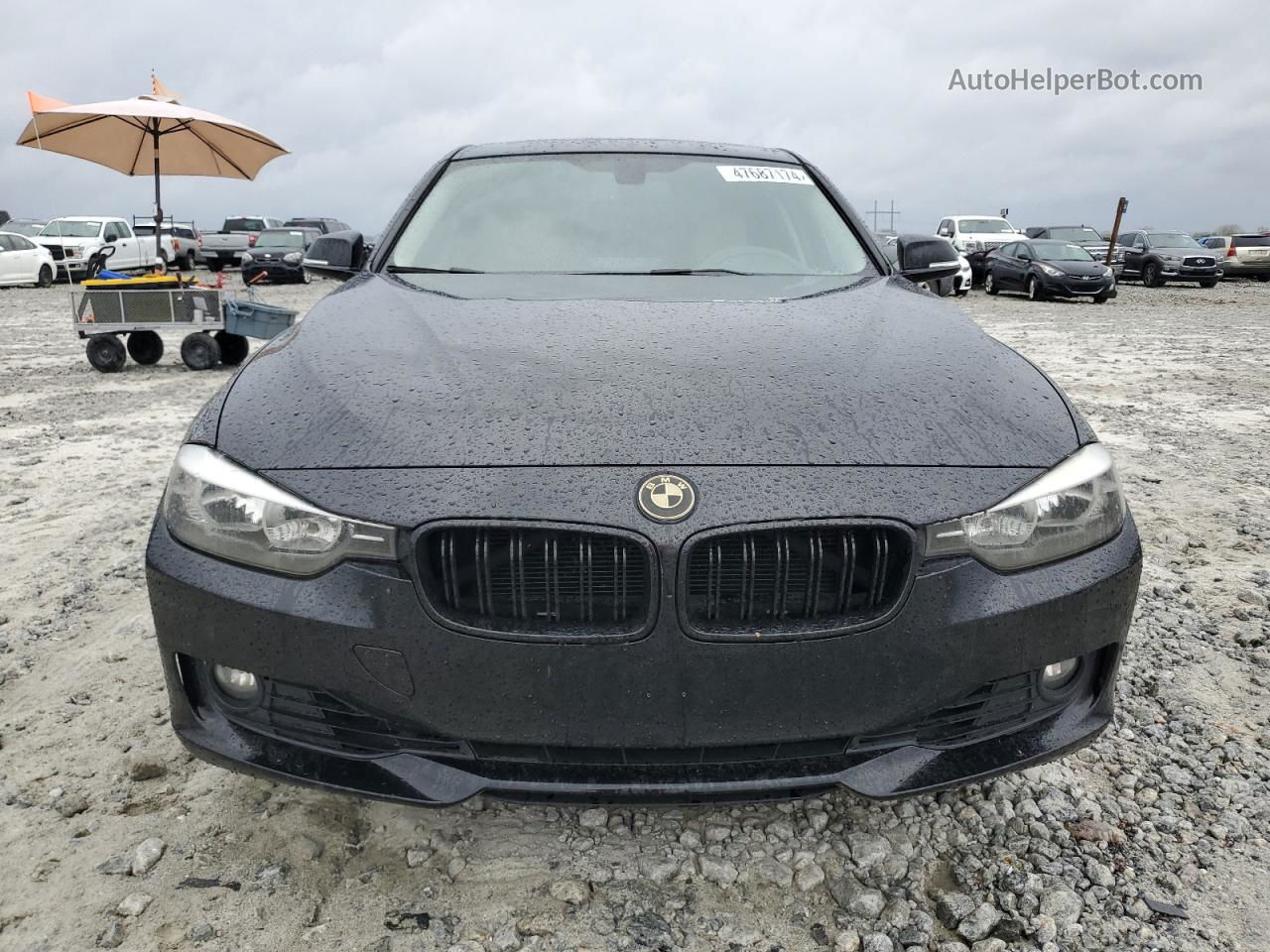 2015 Bmw 328 I Black vin: WBA3A5G51FNS82750