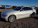 2015 Bmw 328 I White vin: WBA3A5G51FNS88614