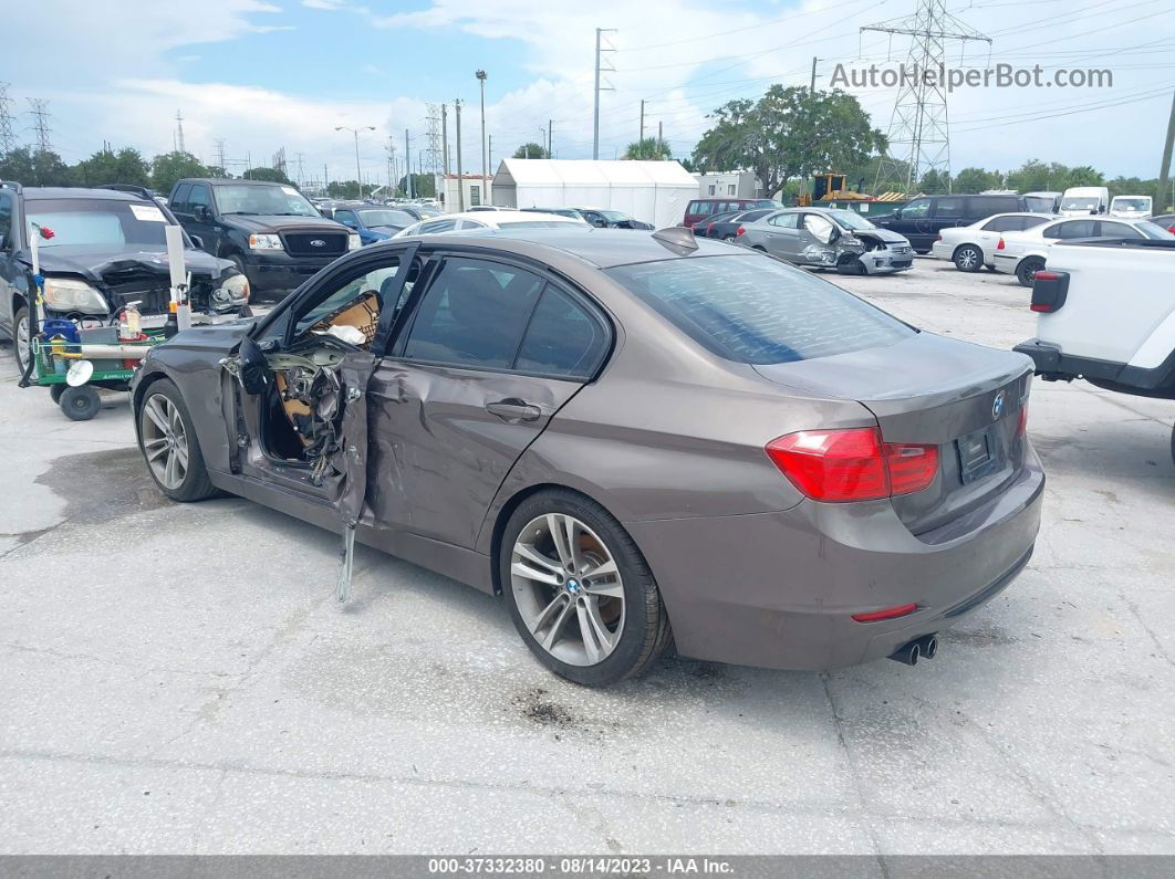 2014 Bmw 328i Желто-коричневый vin: WBA3A5G52ENP31691