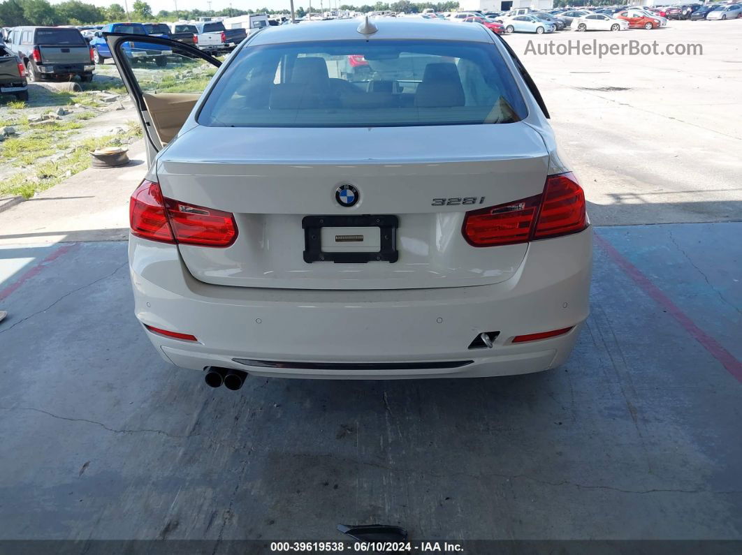 2015 Bmw 328i   White vin: WBA3A5G52FNS85415