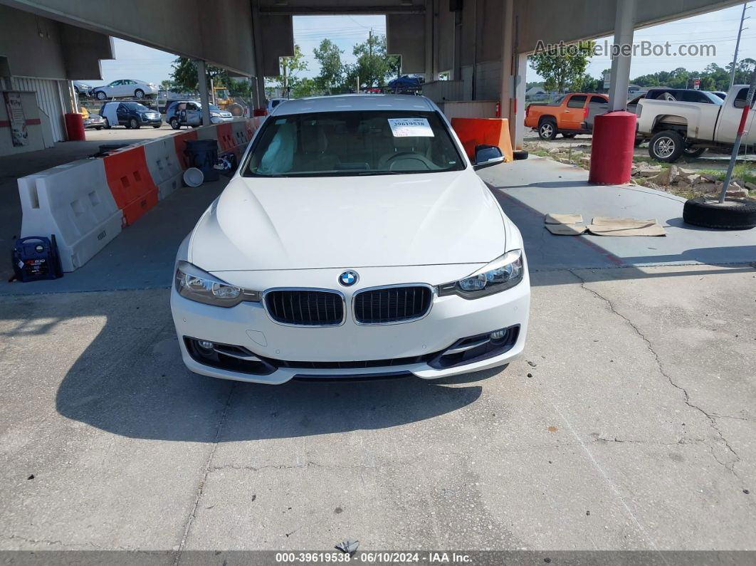 2015 Bmw 328i   White vin: WBA3A5G52FNS85415