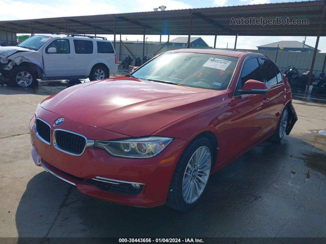 2015 Bmw 328i   Red vin: WBA3A5G52FNS88119