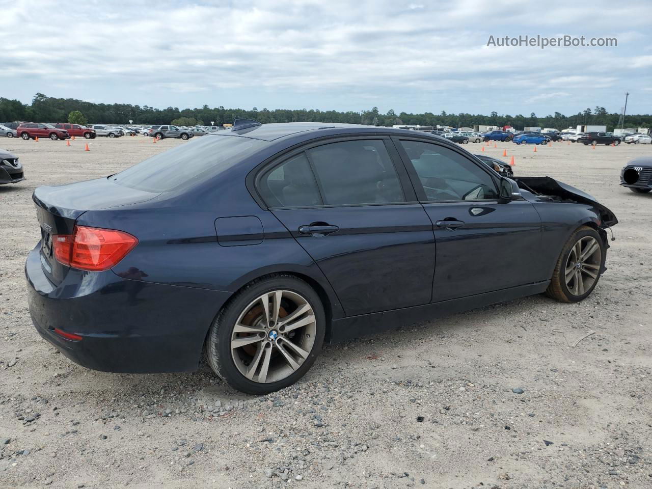 2015 Bmw 328 I Blue vin: WBA3A5G52FNS91618