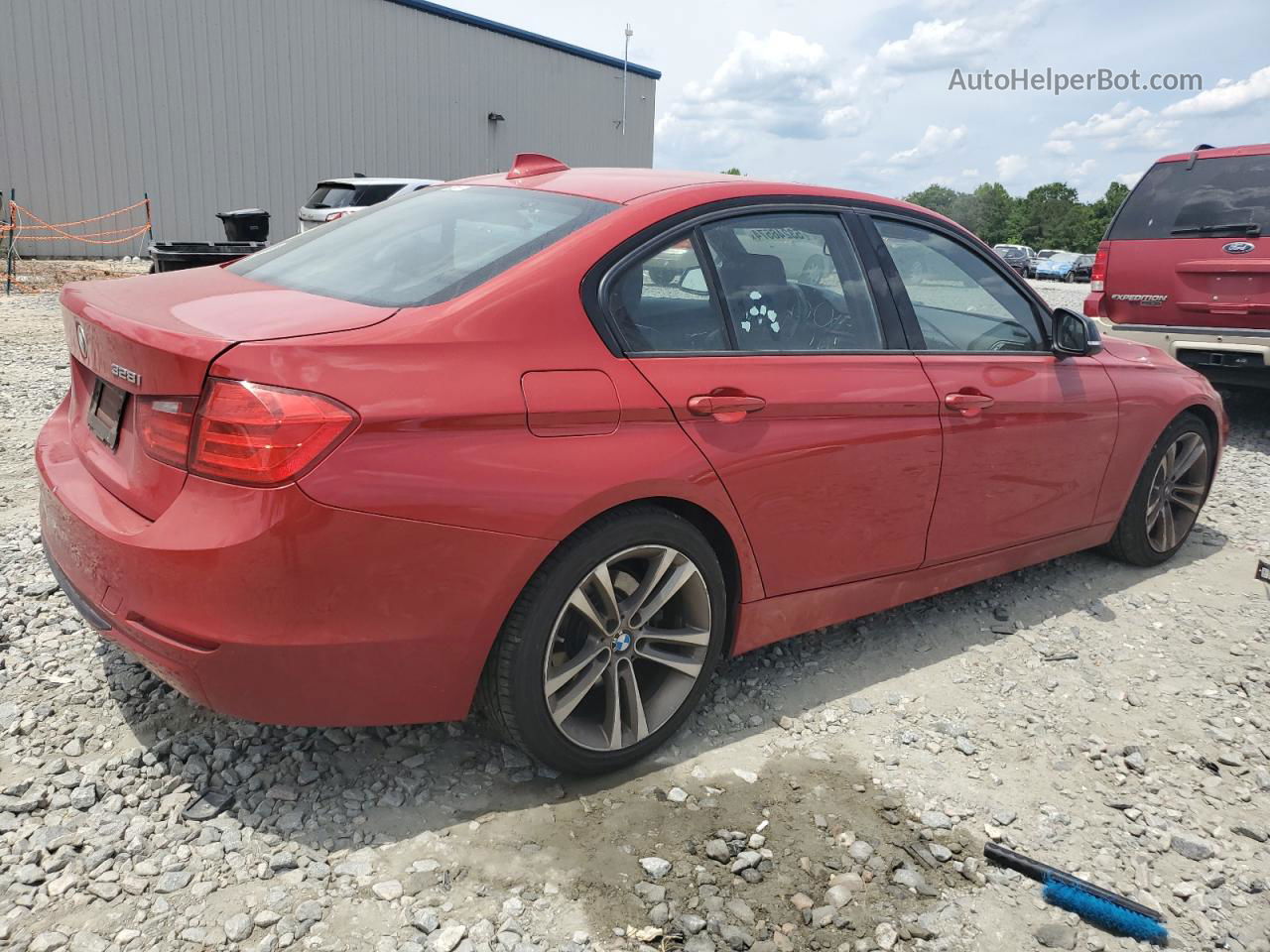 2012 Bmw 328 I Red vin: WBA3A5G53CNN65873