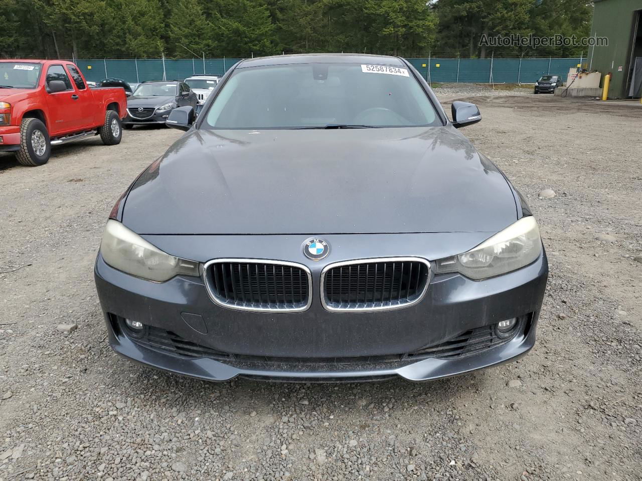 2012 Bmw 328 I Gray vin: WBA3A5G53CNP16016