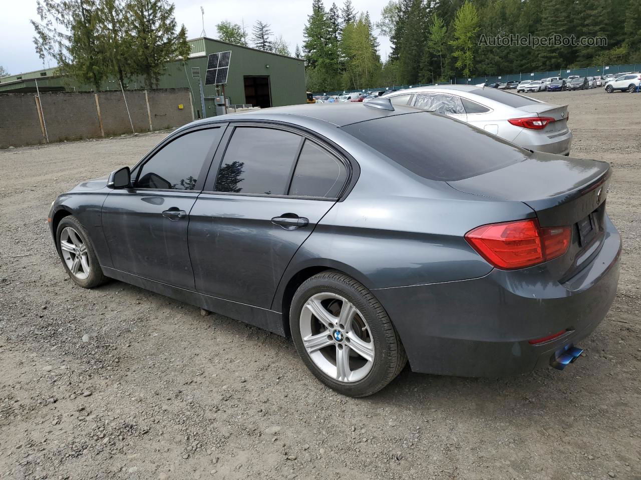 2012 Bmw 328 I Gray vin: WBA3A5G53CNP16016