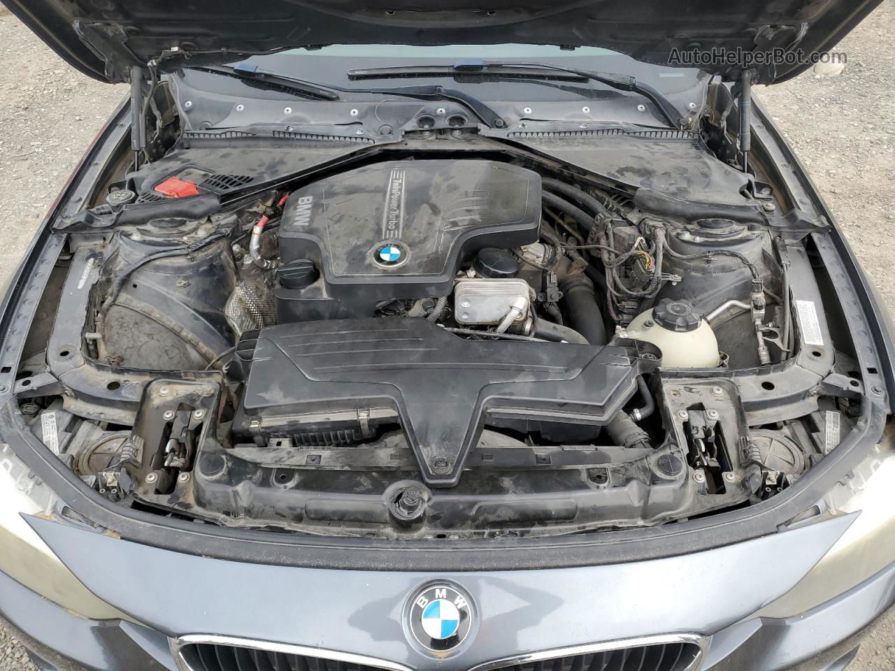 2012 Bmw 328 I Серый vin: WBA3A5G53CNP16016