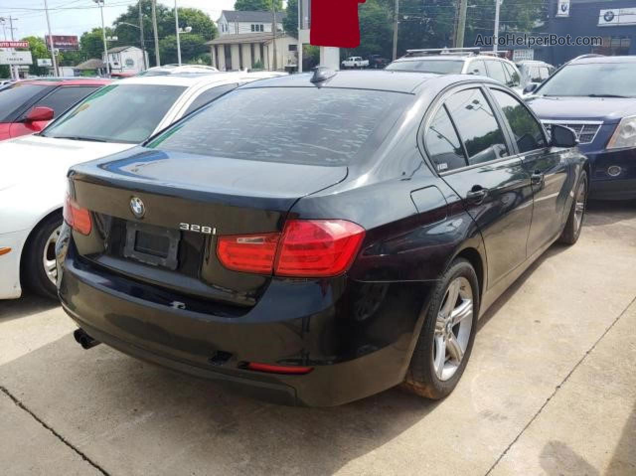 2012 Bmw 328 I Black vin: WBA3A5G53CNP16081