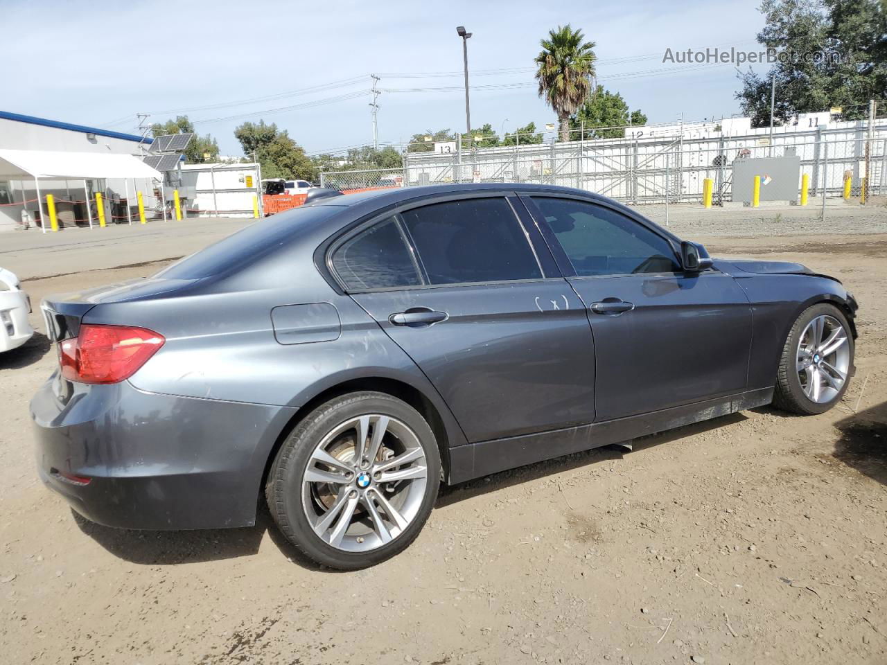 2012 Bmw 328 I Gray vin: WBA3A5G53CNP16971