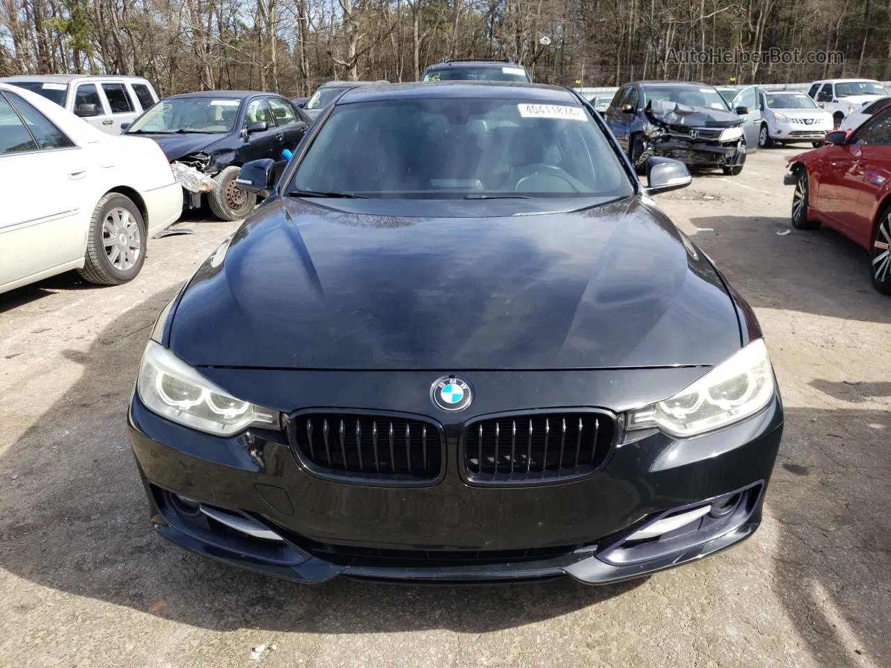 2014 Bmw 328 I Black vin: WBA3A5G53ENP28329