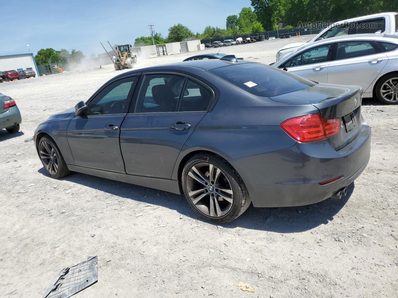 2014 Bmw 328 I Charcoal vin: WBA3A5G53ENP29514