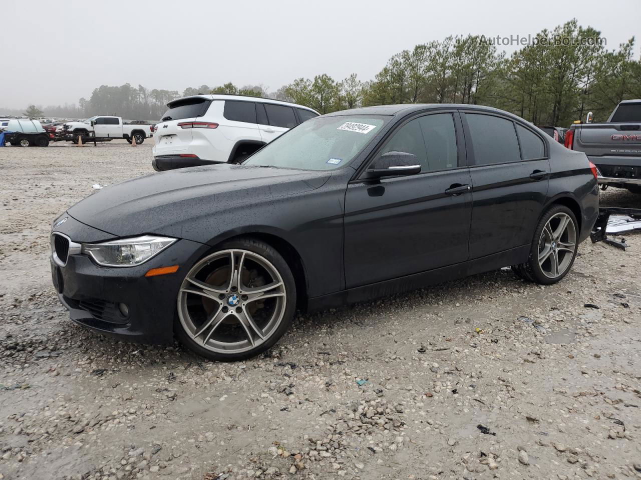 2014 Bmw 328 I Black vin: WBA3A5G53ENP30002