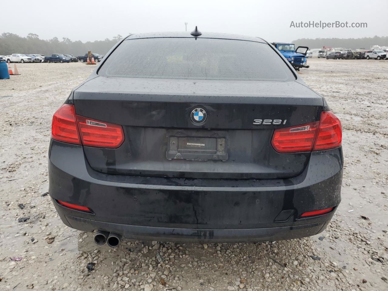 2014 Bmw 328 I Black vin: WBA3A5G53ENP30002