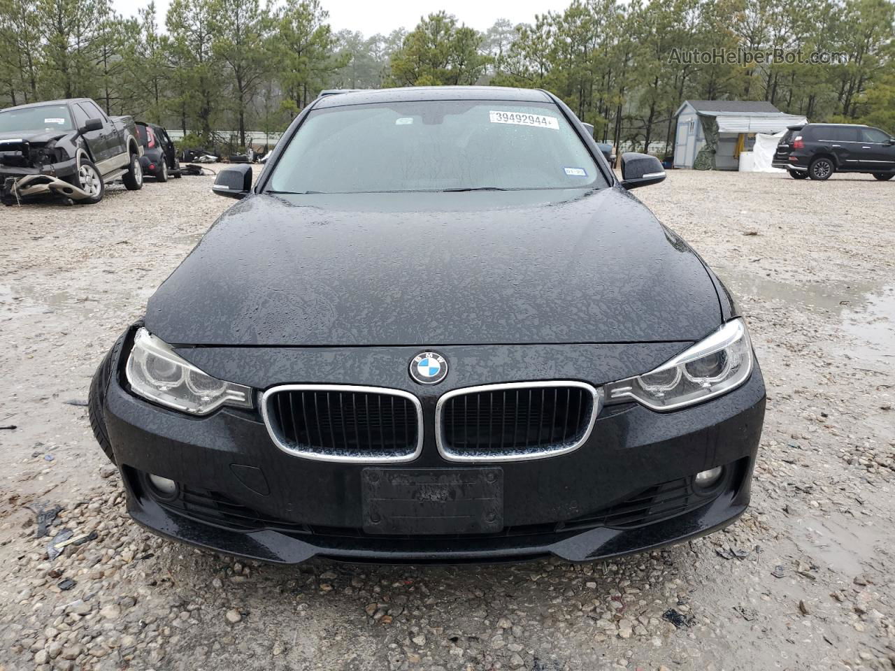 2014 Bmw 328 I Black vin: WBA3A5G53ENP30002