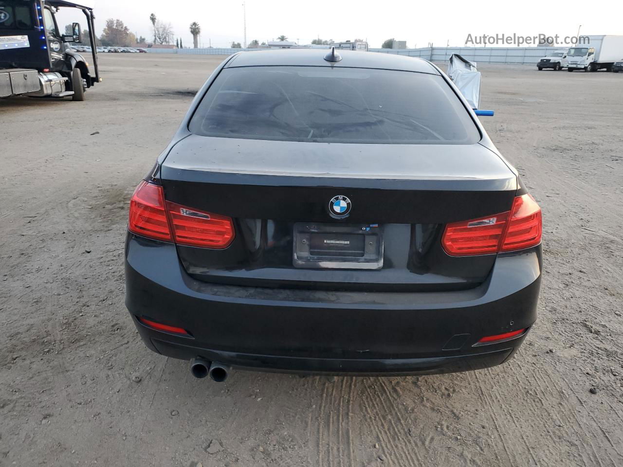 2015 Bmw 328 I Black vin: WBA3A5G53FNP35010