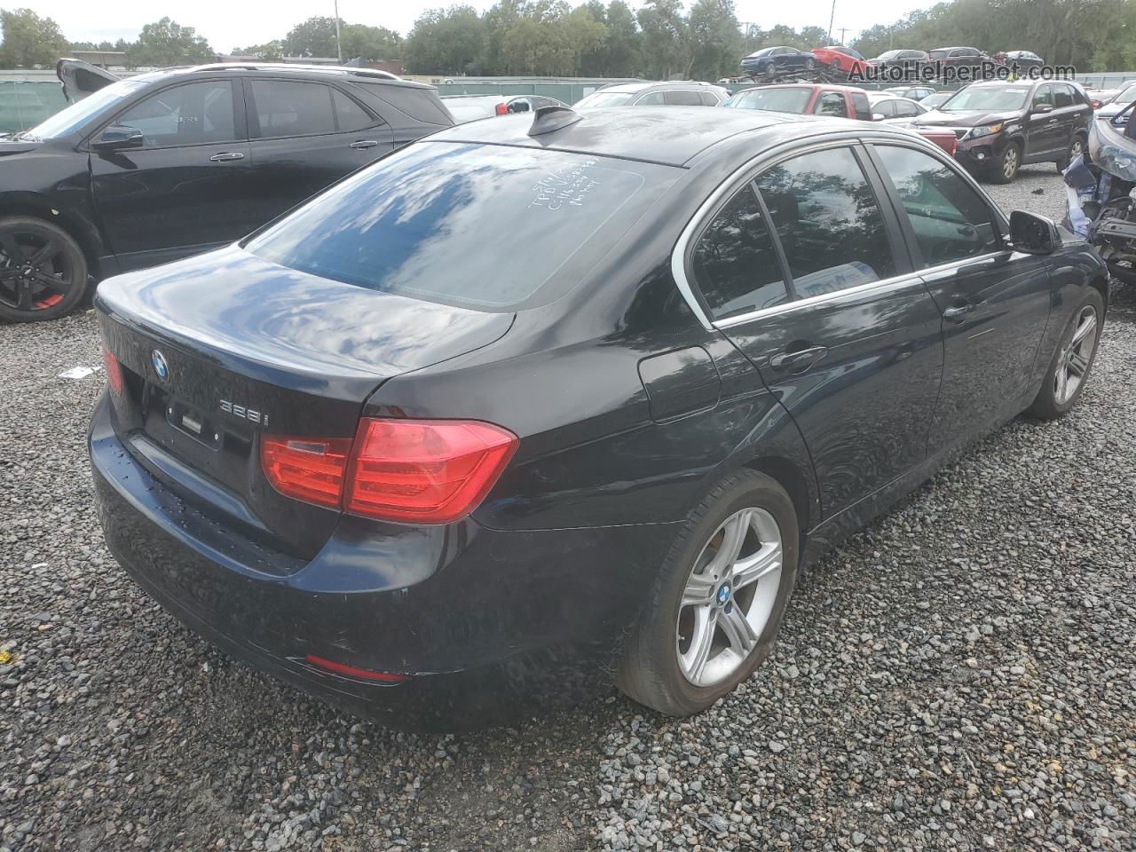 2015 Bmw 328 I Black vin: WBA3A5G53FNS82507