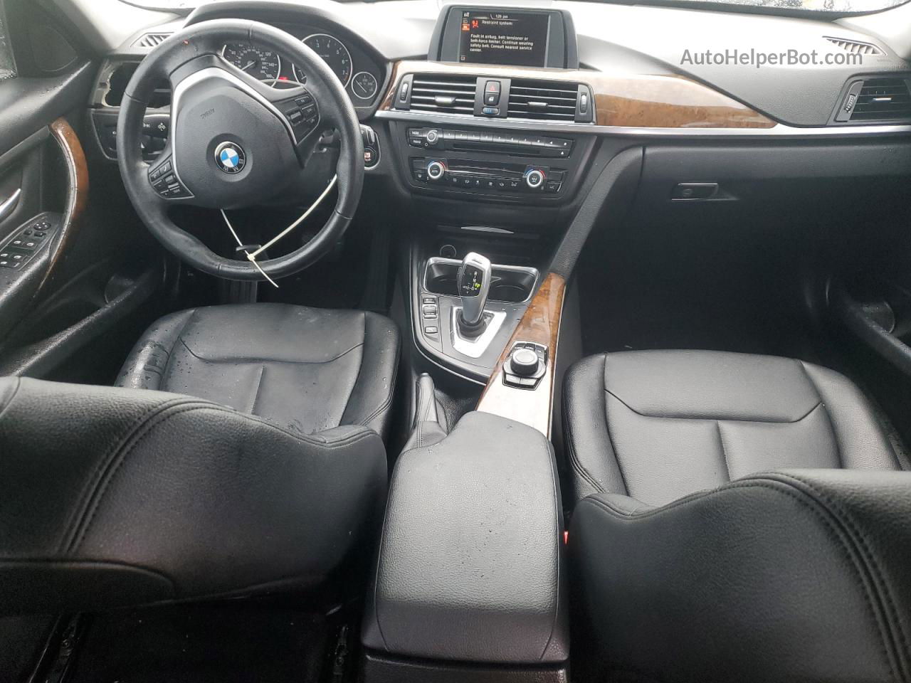 2015 Bmw 328 I Белый vin: WBA3A5G53FNS88095