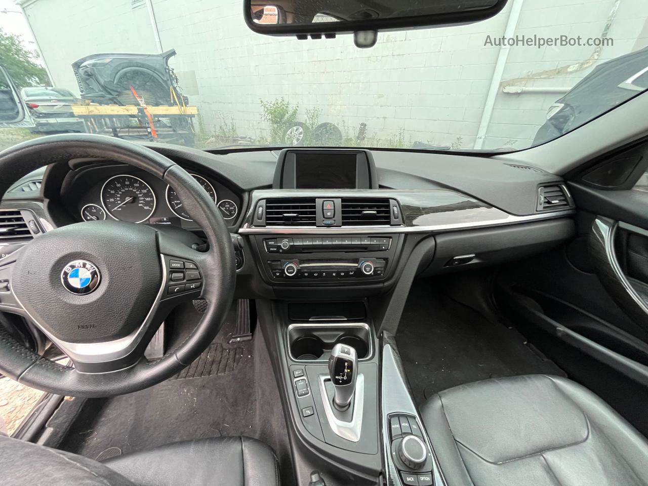 2015 Bmw 328 I Черный vin: WBA3A5G53FNS88484