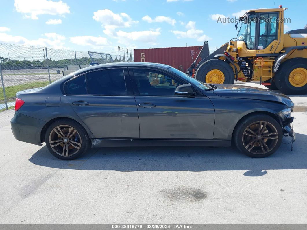 2015 Bmw 328i   Серый vin: WBA3A5G53FNS89697