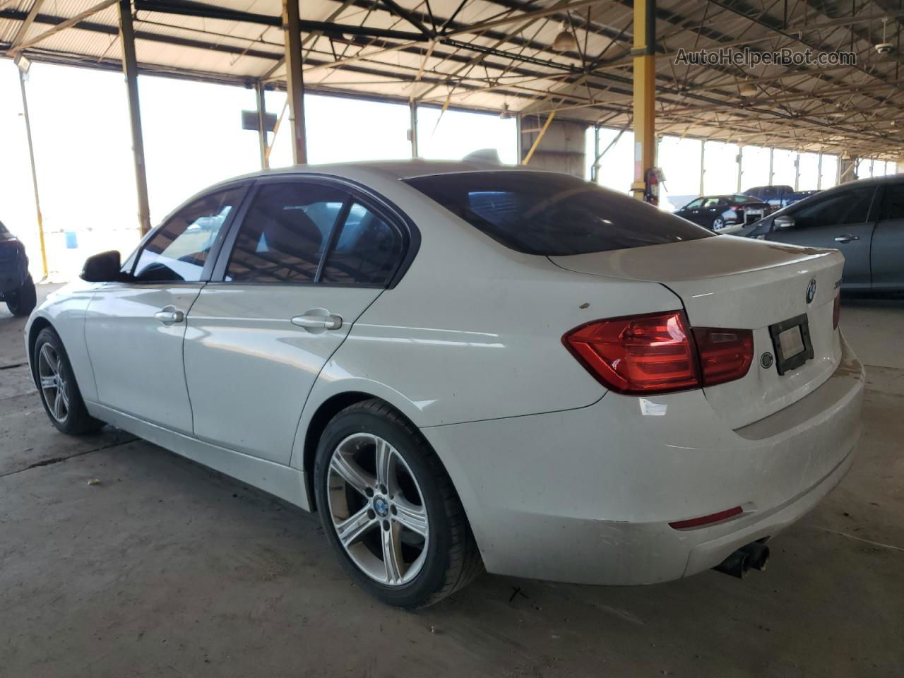 2012 Bmw 328 I White vin: WBA3A5G54CNP18101