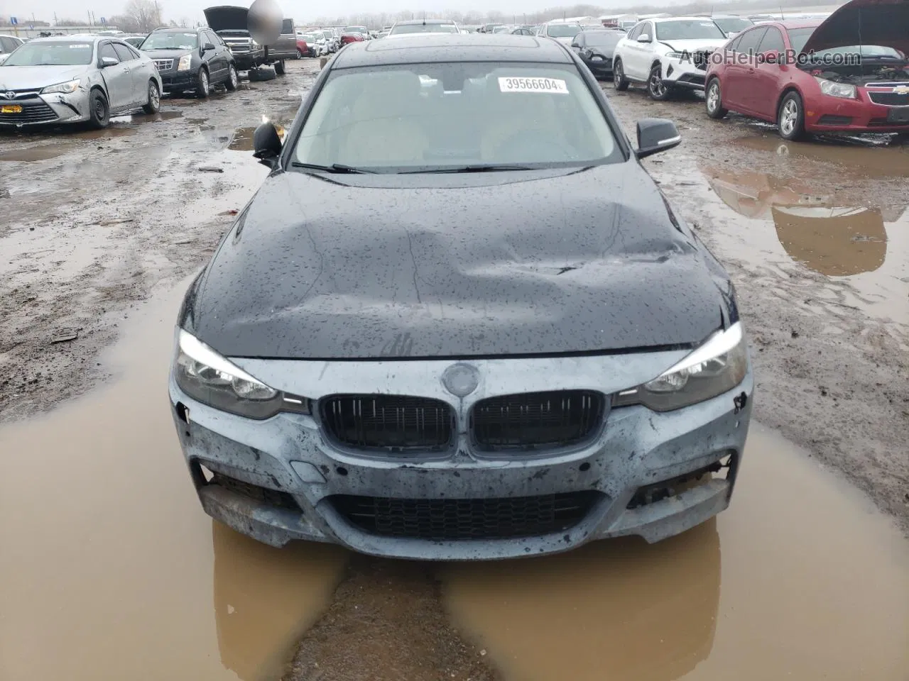 2014 Bmw 328 I Black vin: WBA3A5G54ENP29831