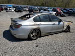 2014 Bmw 328 I Silver vin: WBA3A5G54ENP32549