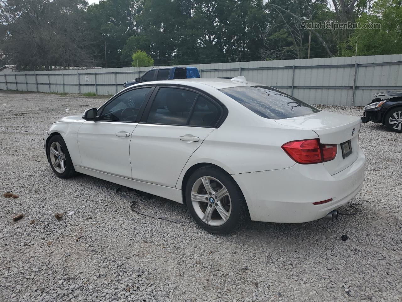 2014 Bmw 328 I White vin: WBA3A5G54ENP33507