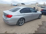 2015 Bmw 328i Silver vin: WBA3A5G54FNS83388