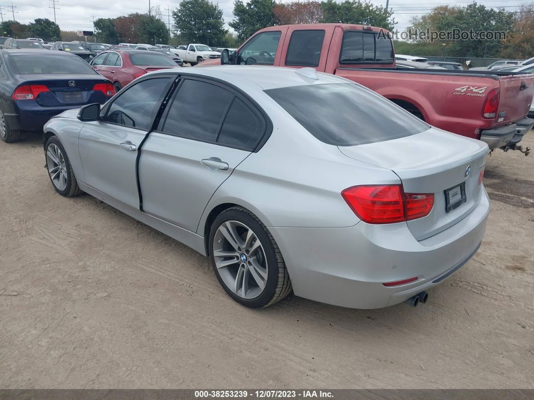 2015 Bmw 328i Silver vin: WBA3A5G54FNS83388