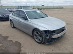 2015 Bmw 328i Silver vin: WBA3A5G54FNS83388