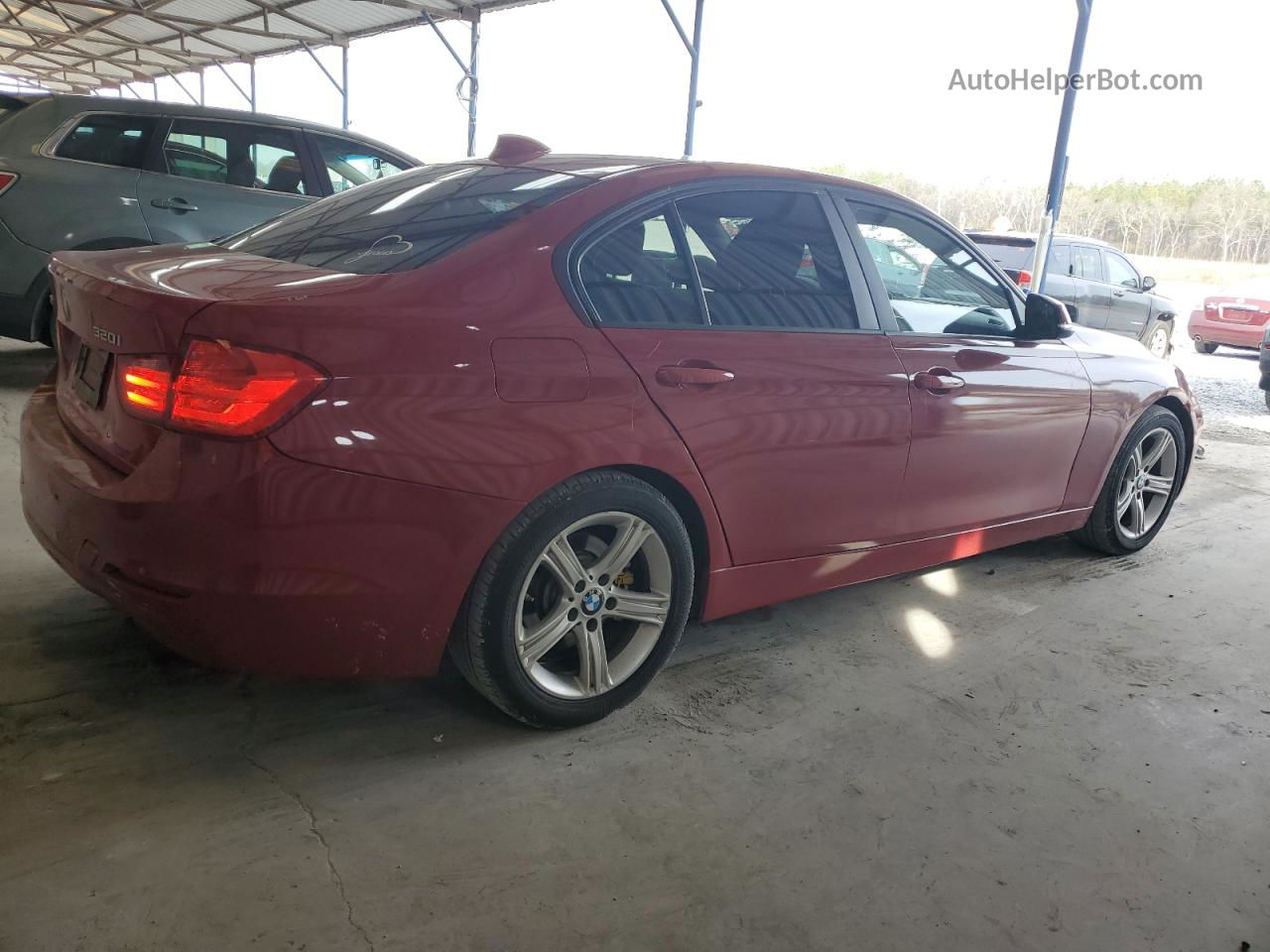 2015 Bmw 328 I Red vin: WBA3A5G54FNS83732