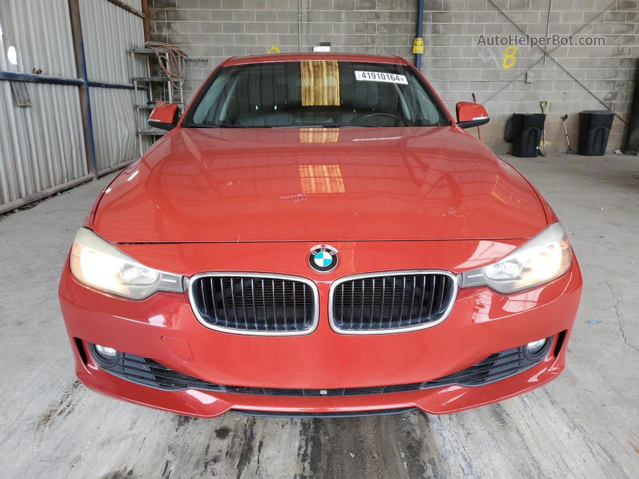 2015 Bmw 328 I Red vin: WBA3A5G54FNS83732