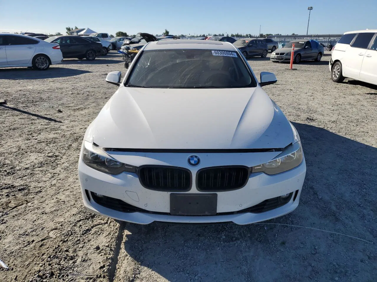 2015 Bmw 328 I White vin: WBA3A5G54FNS85271