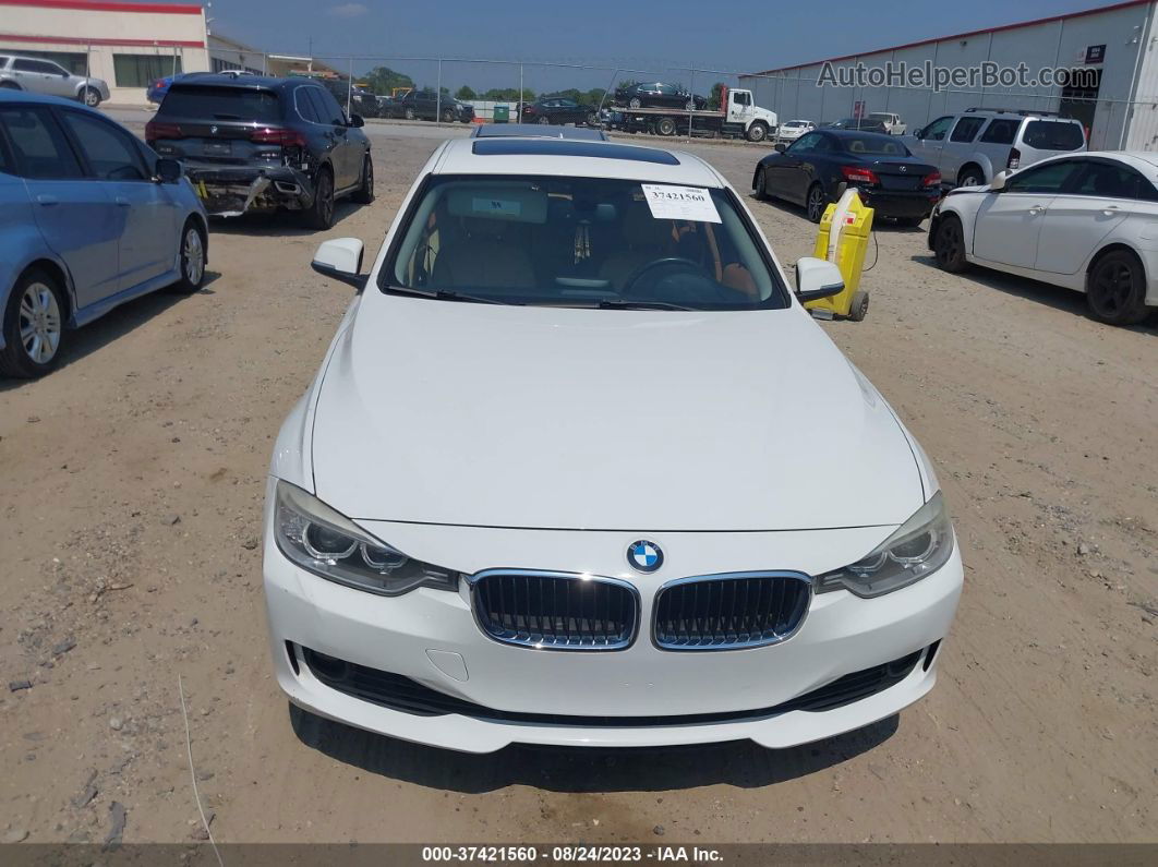 2012 Bmw 3 Series 328i White vin: WBA3A5G55CNP17040