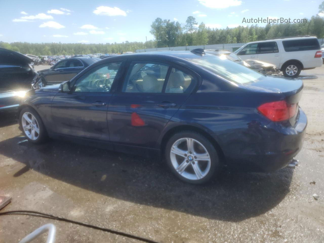 2013 Bmw 328 I Blue vin: WBA3A5G55DNP22806