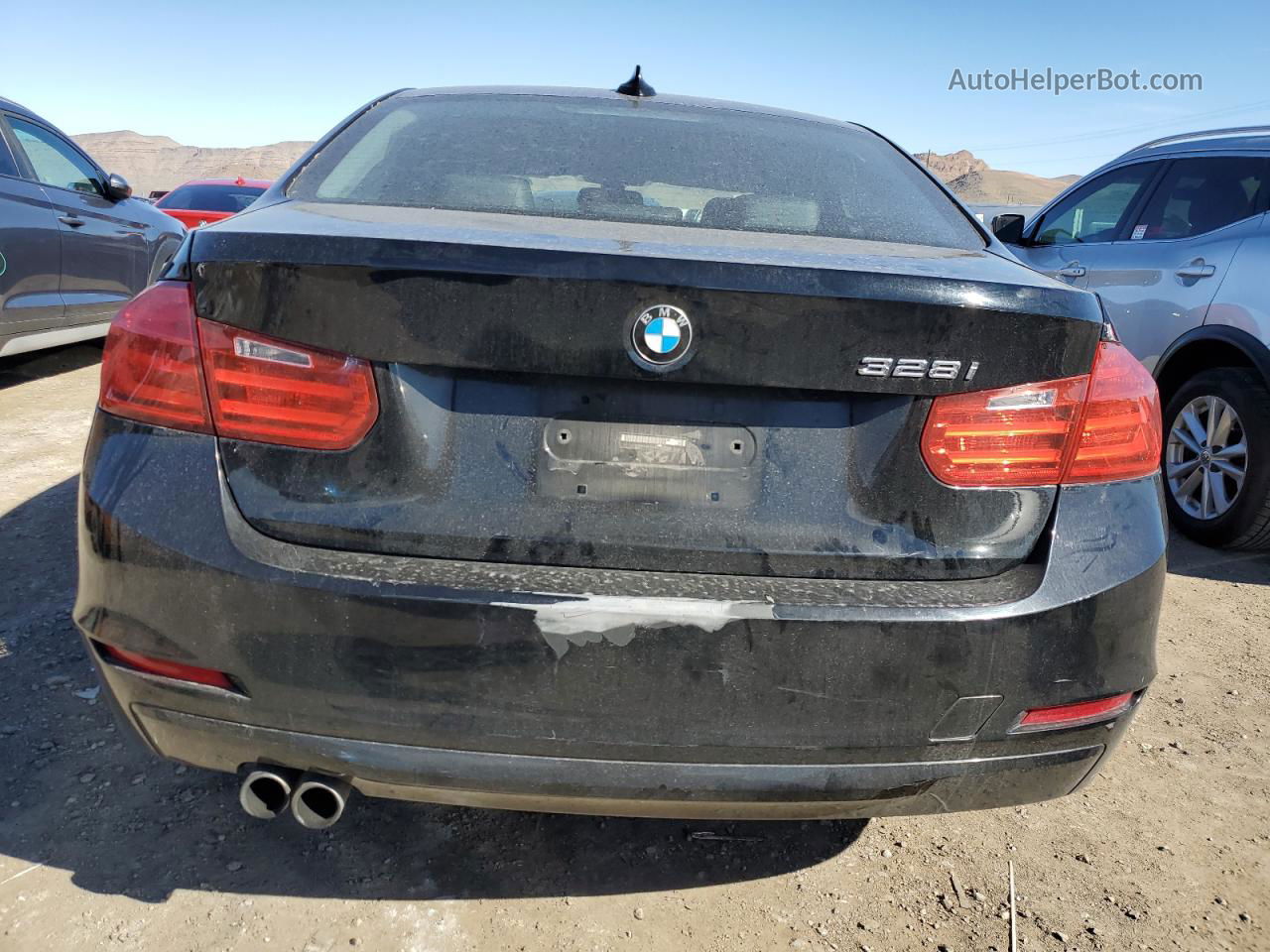 2014 Bmw 328 I Black vin: WBA3A5G55ENP32155