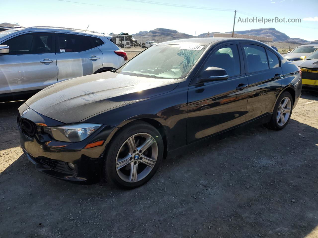 2014 Bmw 328 I Black vin: WBA3A5G55ENP32155