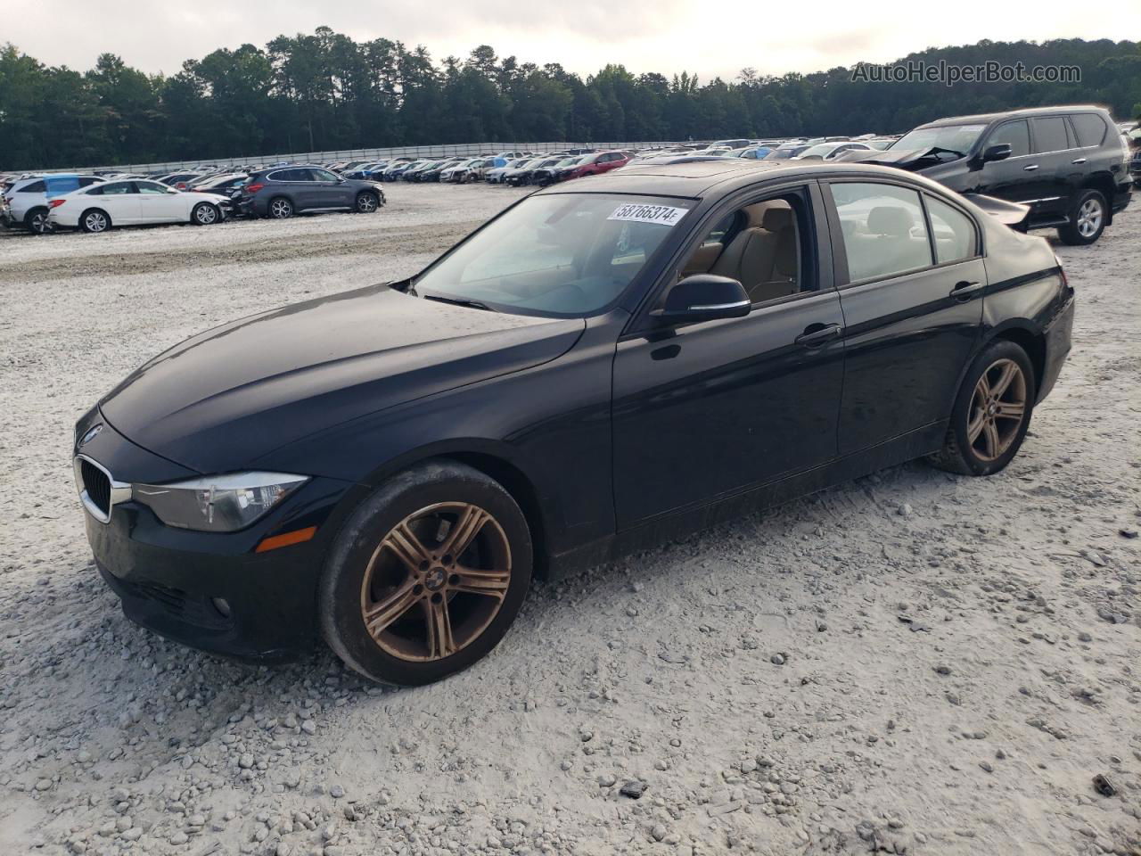 2014 Bmw 328 I Black vin: WBA3A5G55ENP33726