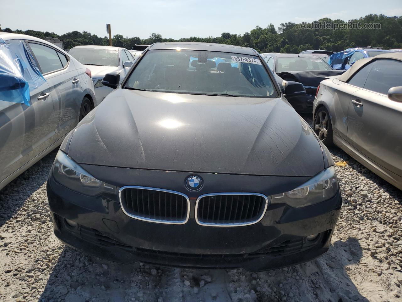 2014 Bmw 328 I Black vin: WBA3A5G55ENP33726